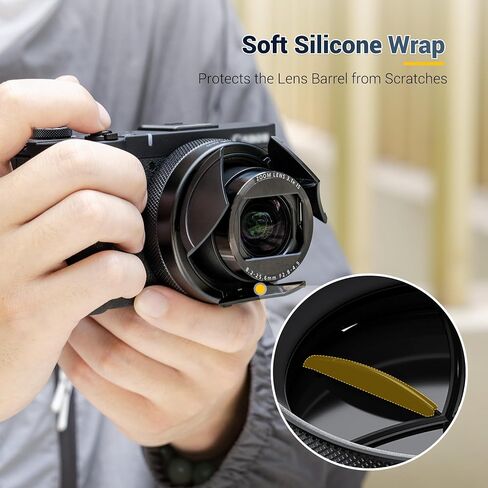 Automatic Lens Cap Protector for Canon PowerShot V1 Camera Anti-Scratch in Kuwait