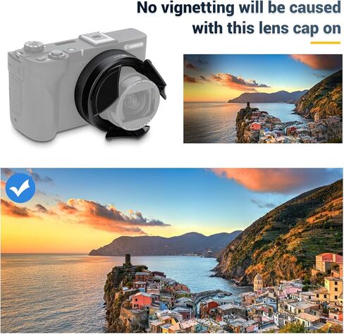 Automatic Lens Cap Protector for Canon PowerShot V1 Camera Anti-Scratch in Kuwait