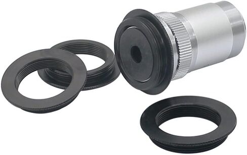 JOEBO Microscope Kit Microscope Objective Lens Adapter Ring C-Mount to RMS M42 to RMS Female Thread 20.2mm to Male Thread 15.2mm M25 to RMS Adaptor Microscope Lens Adapters(AD-M42-RMS) in Kuwait