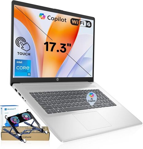HP 17.3" HD+ Touchscreen Business Laptop Intel i7-1355U, 32GB RAM 1TB SSD in Kuwait