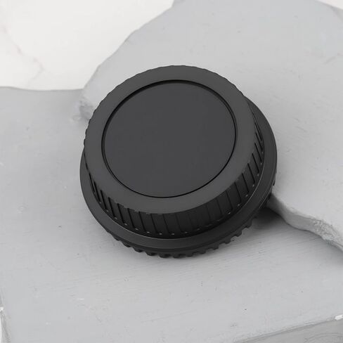 2 PC Teleconverter Lens Caps Compatible with Canon Extender 1.4X II III and 2X II III Snap on Black in Saudi Arabia