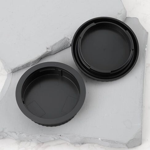 2 PC Teleconverter Lens Caps Compatible with Canon Extender 1.4X II III and 2X II III Snap on Black in Saudi Arabia