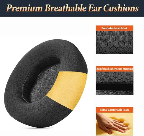 Earpads & Headband for SteelSeries Nova Pro Wireless/Omni/Elite Headsets in Saudi Arabia