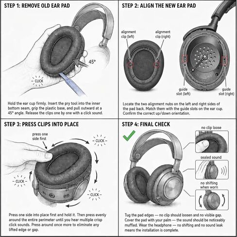 Earpads & Headband for SteelSeries Nova Pro Wireless/Omni/Elite Headsets in Saudi Arabia