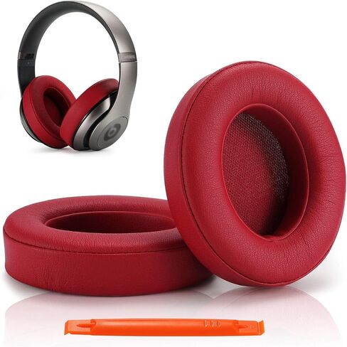 Ear Pads Cushions for Beats Studio 2 & 3 Over-Ear Headphones, Vine-Red in Kuwait