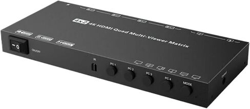 KVM synchronizer/USB Switch/Keyboard Mouse Controller, 4-Port KM Switch Windows/Linux/Android/MAC Synchronizer Switch Controller(4 in 2 Out) in Saudi Arabia