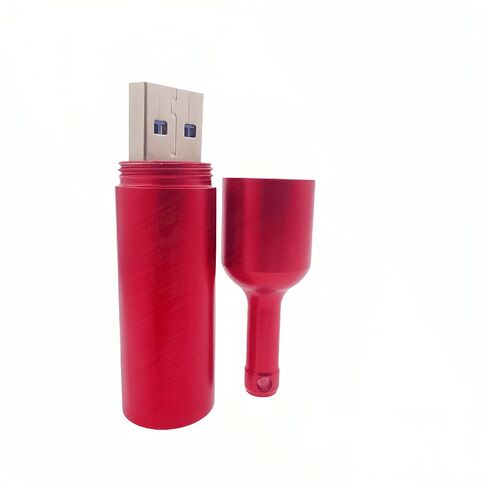 128GB Metal Smooth Winebottle USB Flash Drive Memory Stick Strong Wine Bottle Pendrive in Kuwait