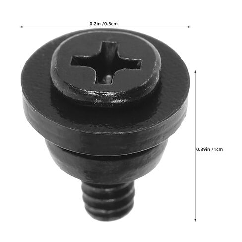 50pcs Hard Drive Mounting Screws for 3.5 Inch HDD with Anti Vibration Design and Precision Compatibility, Iron Material Computer Hard Drive Accessories for PC HDD Mounting in Saudi Arabia