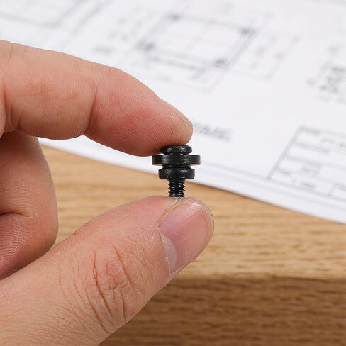 50pcs Hard Drive Mounting Screws for 3.5 Inch HDD with Anti Vibration Design and Precision Compatibility, Iron Material Computer Hard Drive Accessories for PC HDD Mounting in Saudi Arabia