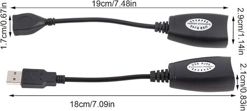 USB 2.0 RJ45 Network Adapter Extender Wired LAN for OS X, in Kuwait