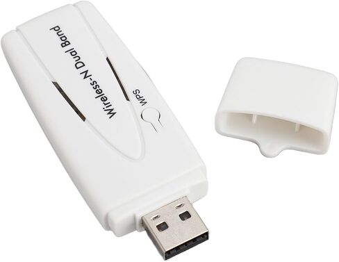 lyrlody Dual Band USB WiFi Adapter 300Mbps 2.4G 5.8G 802.11n in Saudi Arabia