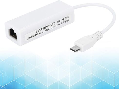 Ethernet Adapter Micro USB to RJ45 1.3/W in Kuwait