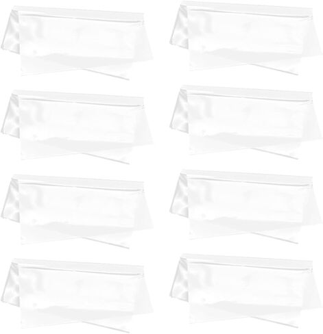 Holibanna 60pcs Vinyl Record Outer Sleeves Plastic Protector with Easy Sealing and Mud Protection for Vinyl Record Lovers for Album Storage in Kuwait