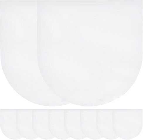Vinyl Record Sleeves 10 Inch and 7 Inch Anti-Static 100pcs White Pe Pp Protective Covers for Vinyl Records Storage and Media Preservation in Kuwait
