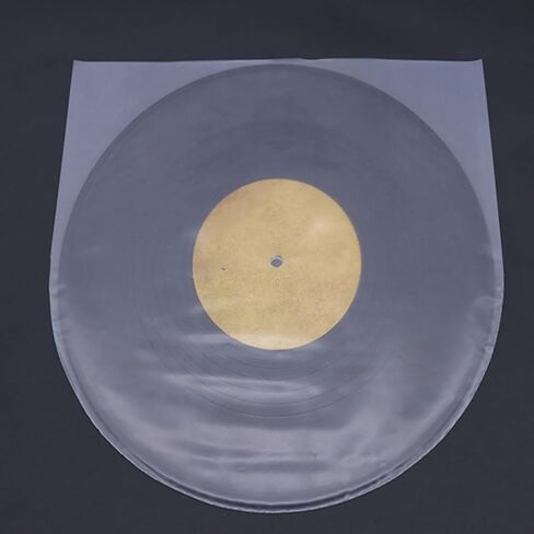 HEMOTON 100pcs Anti-Static Vinyl Record Storage Bags with Pe and Pp Material Outer Sleeves to Prevent Data Damage Standard Size Protective Record Pouches in Kuwait
