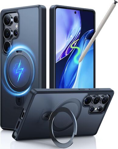 حامل مغناطيسي من TORRAS لهاتف Samsung Galaxy S25 Ultra، مناسب لـ Magsafe in Kuwait