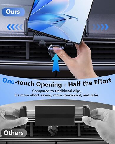 Z Fold 7 Car Mount, Car Vent Phone Holder for Foldable Phones in Saudi Arabia