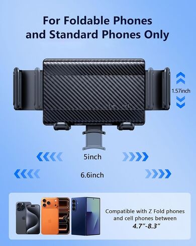 Z Fold 7 Car Mount, Car Vent Phone Holder for Foldable Phones in Saudi Arabia