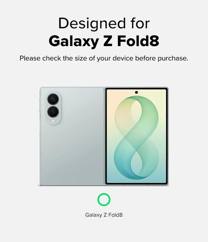 Ringke for Samsung Galaxy Z Fold 8 Screen Protector [360° Privacy, 2 Pack] in Saudi Arabia
