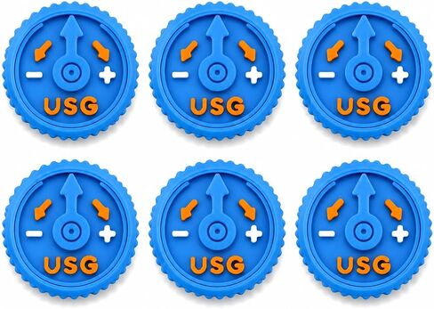 Dillon Powder Measure Knobs - 6/Pack in Saudi Arabia