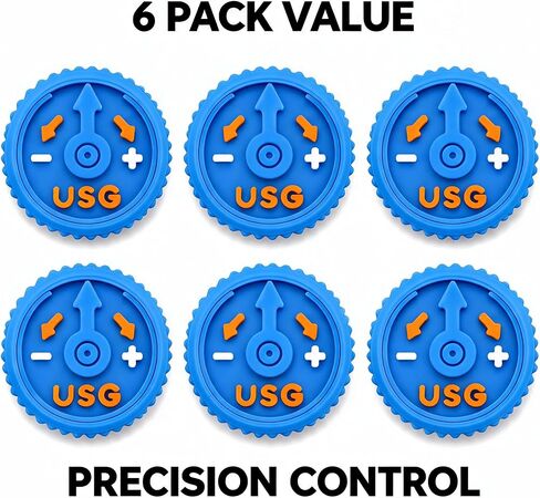 Dillon Powder Measure Knobs - 6/Pack in Saudi Arabia