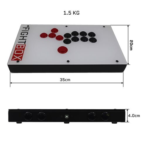 FightBox F4-PS5 All Button Leverless Arcade Fight Stick Game Controller Compatible With PC/PS3/PS4/PS5 in Saudi Arabia