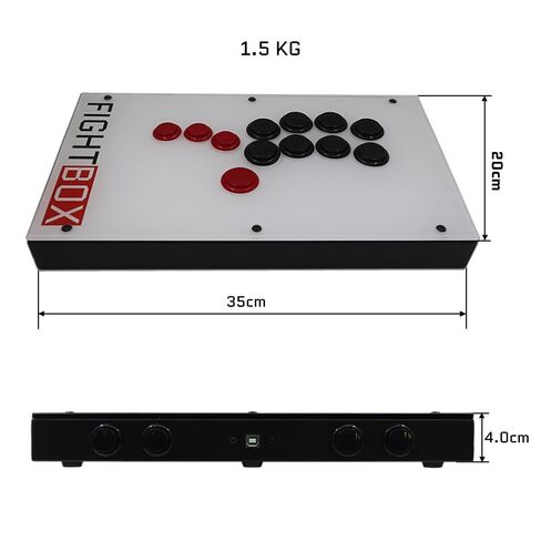 FightBox F9-PS5 All Button Leverless Arcade Fight Stick Game Controller Compatible With PC/PS3/PS4/PS5 in Saudi Arabia