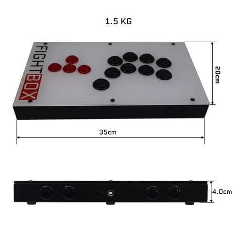 FightBox F3-PS5 All Button Leverless Arcade Fight Stick Game Controller Compatible With PC/PS3/PS4/PS5 in Saudi Arabia