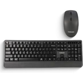 Goldtouch Wireless Keyboard and Mouse Combo, 2.4GHz and Bluetooth, Black in Kuwait