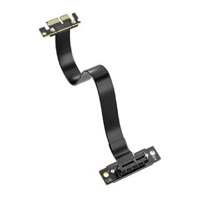 PCIE 3.0 Extension Cable, 1X to 1X, Male 90 Degree to Female 90 Degree, Cable Length 25cm/(29cm Total Length), P311MF5525 in Saudi Arabia