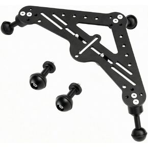 Gralara Stable Triangular Camera Stabilizer | Compact Design, Underwater Camera Rig, Lightweight, Diving Tray, Divers in Saudi Arabia
