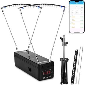 Projectile Speed Chronograph - Optical Velocity Meter with Bluetooth App, 0–9999 ft/s Speed Measuring Device, Adjustable Stand, Data Storage for Multiple Testing Needs in Kuwait