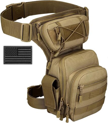 Tactical Drop Leg Bag, Military Tool Gear Fanny Thigh Pack in Kuwait