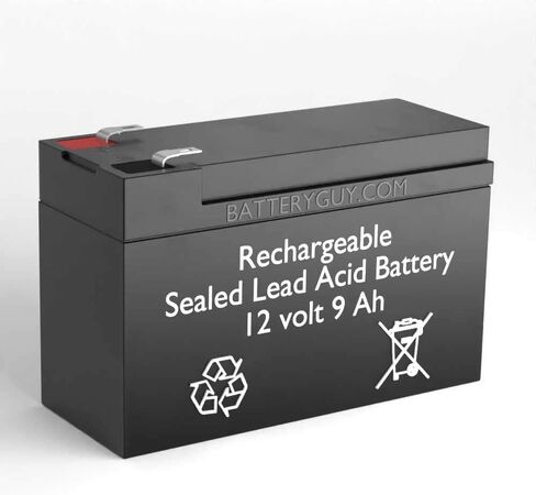 بطارية بديلة من BatteryGuy Back-UPS ES BE750G بقدرة 12 فولت و9 أمبير في الساعة SLA مكافئة للعلامة التجارية (قابلة لإعادة الشحن، معدل مرتفع) - الكمية من 1 in Kuwait