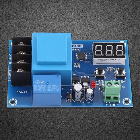 220V 20A Capacity Battery Charging Panel with Adjustable Voltage Display for Chargers - Suitable for 12V-96 Storage Batteries in Saudi Arabia