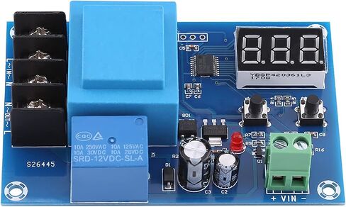 220V 20A Capacity Battery Charging Panel with Adjustable Voltage Display for Chargers - Suitable for 12V-96 Storage Batteries in Saudi Arabia
