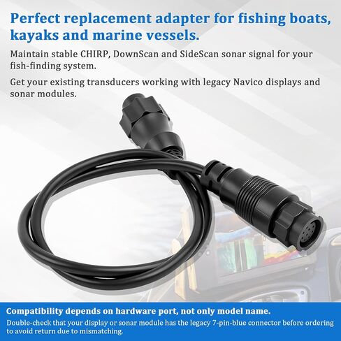 000-13977-001 Transducer Adapter Cable 9-Pin Black to 7-Pin Blue in Saudi Arabia