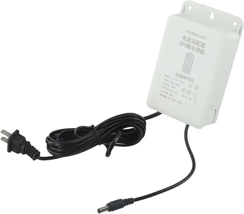 12V 2A Uninterruptible Power Supply (UPS) for Security Cameras, WiFi Routers, Modems – 6000mAh Backup with 110-240V Input, 5.5x2.1mm DC, ABS Housing in Kuwait