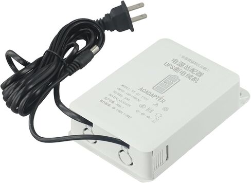 12V 2A Uninterruptible Power Supply (UPS) for Security Cameras, WiFi Routers, Modems – 6000mAh Backup with 110-240V Input, 5.5x2.1mm DC, ABS Housing in Kuwait