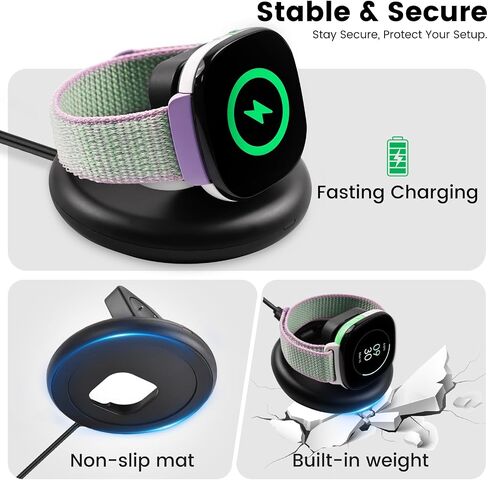 Foldable Charger Dock for Fitbit Ace LTE in Saudi Arabia