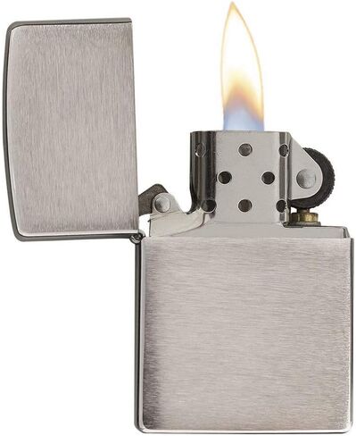 Brushed Chrome Lighter by Zippo in Kuwait