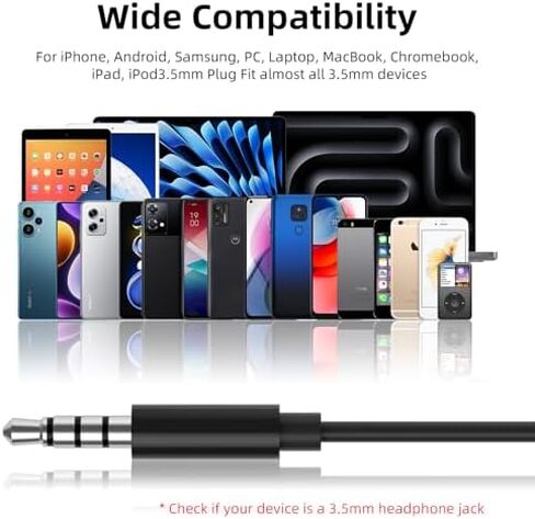 3.5mm Jack Wired Earbuds in-Ear Headphones with Microphone in Kuwait