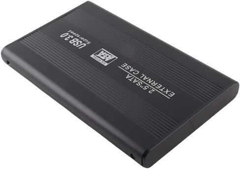 2.5 Inch SATAs External Hard Drive Enclosure USB 3.0 – Portable Aluminum Case for 5Gbps HDD SSD SATAs, Easy Installation with LED Indicator in Kuwait