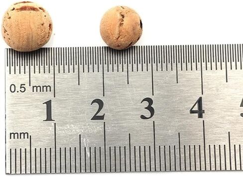 40-pcs 8mm/10mm 20pcs/Pack Buoyant Cork Balls, Carp Fishing Boilies, Floating Ball Baits, Carp Fishing Accessories in Kuwait