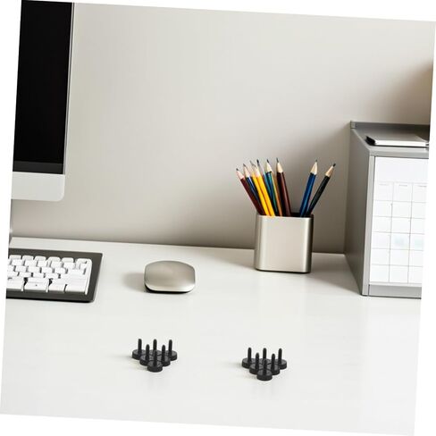 HEMOTON 100pcs Black Round Head Desktop Computer Case Screws Set with Plastic and Alloy Material for Secure Assembly and Installation in Electronic Repair and PC Side Panel Fixing in Saudi Arabia