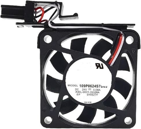 1pcs Cooling Fan 109P0624S7D03 24V 0.08A 1.92W A90L-0001-0552#A 6015 60x60x15mm 3-Wire Interface Terminal with Bracket in Saudi Arabia