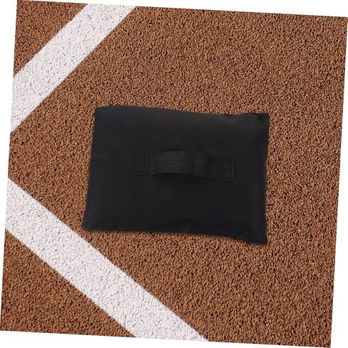 2pcs Heavy Duty Sandbags with Straps for Sports Nets and Hockey Nets, Weather Resistant Oxford Cloth Material, Easy to Fill 13.39x9.06x0.79in, for Outdoor Training and Sports in Kuwait