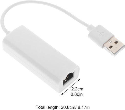 USB Network Adapter Rj-45 10/100mbps Abs Ethernet Converter in Saudi Arabia