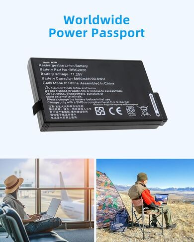 بطارية 99.6Wh RRC2020 8550mAh 11.25V بديلة لمحطة التشخيص DS20 Series عالية الأداء in Kuwait
