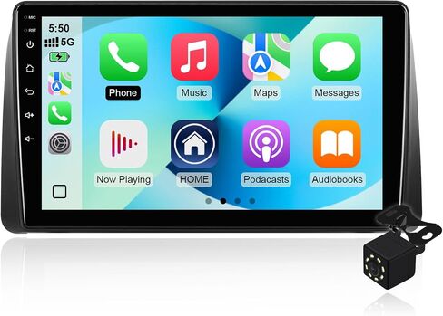 2+64G Android 14 Double Din Car Radio Stereo for Dodge Grand Caravan 2011-2020/Chrysler Town&Country 2011-2016/Grand Voyager 2011-2015 with 9" Touchscreen Built-in Carplay/Android Auto/Bluetooth/SWC in Kuwait